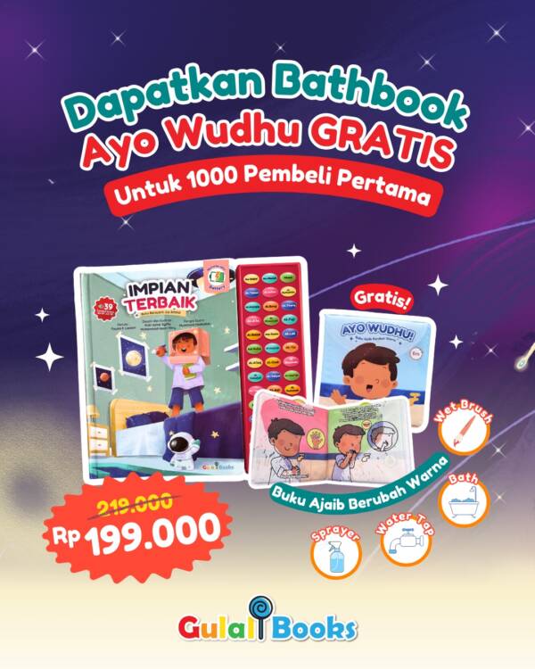Soundbook Juz Amma Impian Terbaik bonus bathbook ayo wudhu